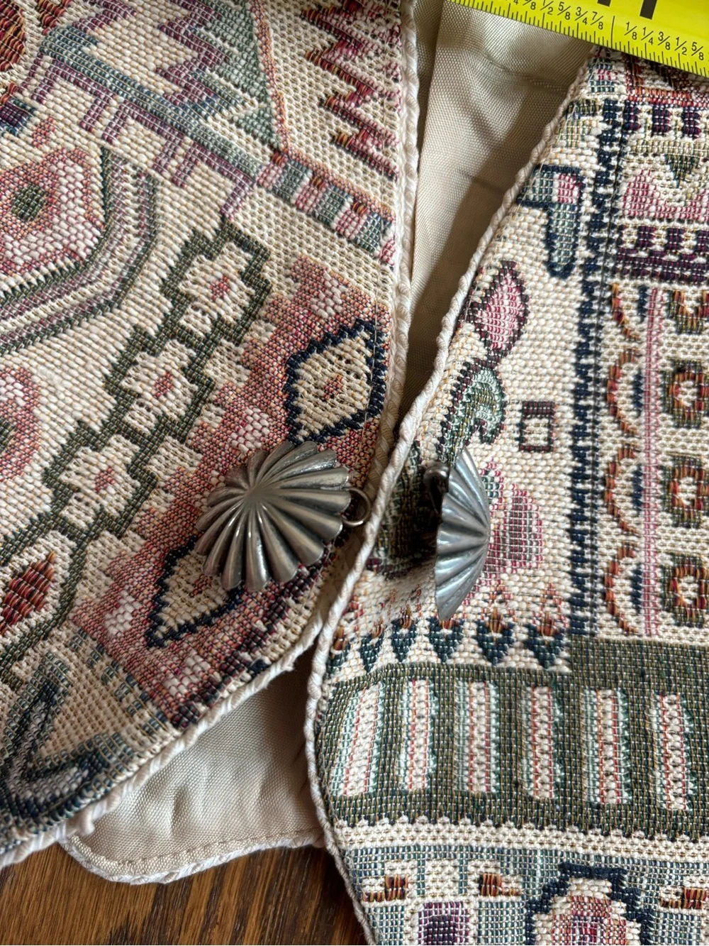 Vintage Southwest tapestry style vest